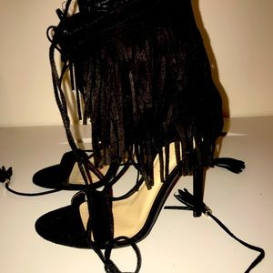 Miss Lola lace up heels